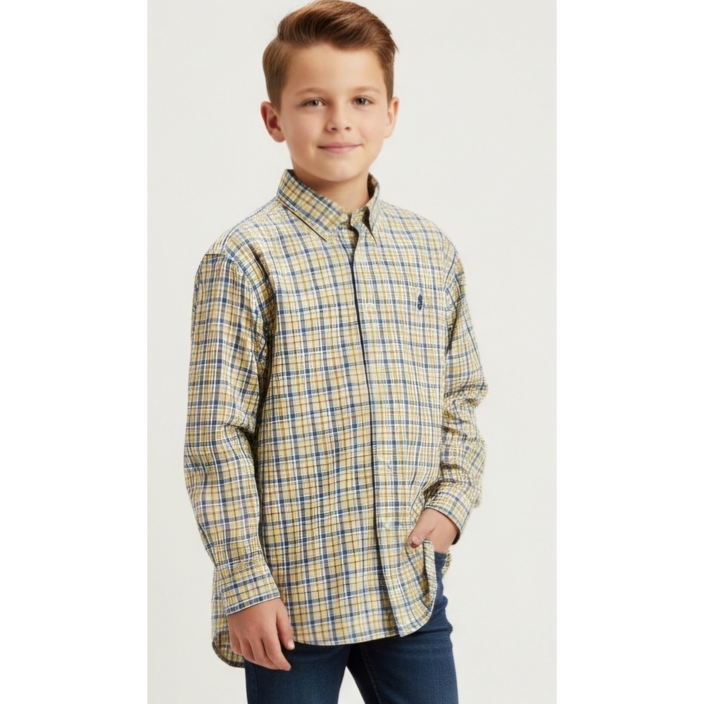 Ralph Lauren Youth Plaid Button Down Shirt